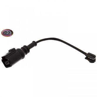 Датчик зносу гальмівних колодок передн AUDI A3, Q2, Q3, TT CUPRA ATECA, FORMENTOR, LEON, LEON SPORTSTOURER SEAT ATECA, LEON, LEON SC, LEON SPORTSTOURER, LEON ST 1.0-Electric 04.12- FEBI BILSTEIN 44479