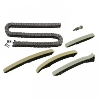 К-т приводу ГРМ MERCEDES (OM629 "4,0L)" Duplex "ланок-" 194 шт. (6 in 1) + замок "05-13 FEBI BILSTEIN 44957