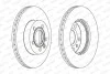 Тормозной диск FERODO DDF1010C (фото 2)