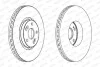 Тормозной диск FERODO DDF1368C1 (фото 1)