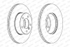 Тормозной диск FERODO DDF1536C (фото 2)
