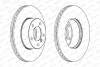 Тормозной диск FERODO DDF1536C (фото 2)
