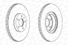 Тормозной диск FERODO DDF156C (фото 2)