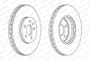 Тормозной диск FERODO DDF1664C (фото 1)