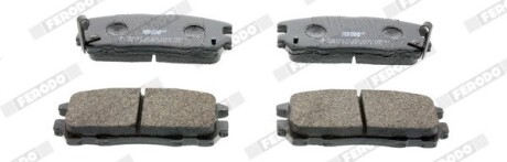 Тормозные колодки, дисковые FERODO FDB1017 (фото 1)