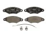 Колодки тормозные дисковые, к-кт. FERODO FDB1135 (фото 1)