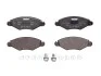Тормозные колодки перед. Peugeot 206/306 94- FERODO FDB1378