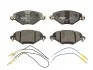 Колодки тормозные передние Citroen C5 01- (Bosch) FERODO FDB1411