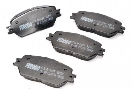 Колодки тормозные передние Toyota Camry 96-06 (akebono) FERODO FDB1620