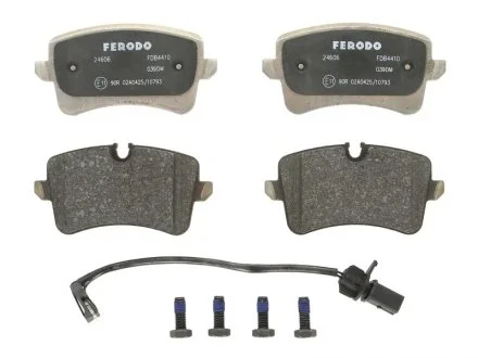 Колодки тормозные дисковые, к-кт. FERODO FDB4410