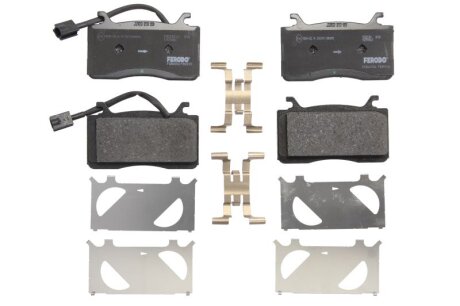 Фото 1 - комплект гальмівних колодок передн, ALFA ROMEO GIULIA, STELVIO 2.0/2.2D/2.9 10.15- FERODO FDB4932 Комплект гальмівних колодок передн, ALFA ROMEO GIULIA, STELVIO 2.0/2.2D/2.9 10.15- FERODO FDB4932 (фото 1)