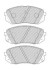Тормозные колодки, дисковые FERODO FDB5039 (фото 1)
