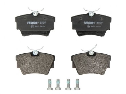 Колодки тормозные дисковые, к-кт. FERODO FVR1516