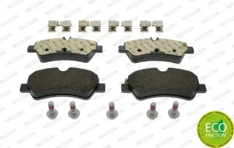 Колодки тормозные дисковые, к-кт. FERODO FVR4398