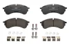 Комплект гальмівних колодок передн , MAN TGE VW CRAFTER, GRAND CALIFORNIA CAMPER 2.0D 09.16- FVR5105