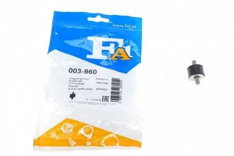 Подушка крепления глушителя BMW 5 седан III (E34) 518 i Бензин 1989 - 1995 Fischer Automotive One (FA1) 003-960