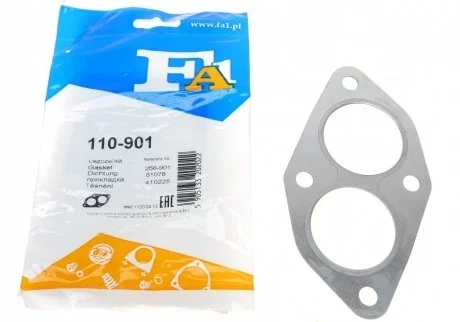 Прокладка выпускного системы Audi 80/100 / A6 1,6 / 2,0 86- Fischer Automotive One (FA1) 110-901