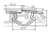 Кліпса (затискач) Fischer Automotive One (FA1) 11-10016.5 (фото 2)