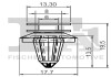 Кліпса кріплення (затискач) Fischer Automotive One (FA1) 11-40038.10 (фото 2)