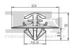 Кліпса кріплення (затискач) Fischer Automotive One (FA1) 11-40122.5 (фото 2)