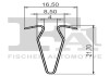 Кліпса кріплення (затискач) Fischer Automotive One (FA1) 11-40127.5 (фото 2)