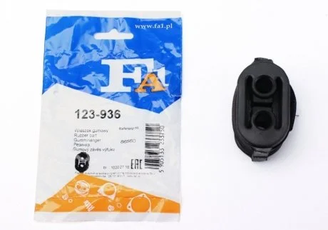 Кронштейн глушителя OPEL Fischer Automotive One (FA1) 123-936