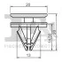 Кліпса кріплення (затискач) Fischer Automotive One (FA1) 13-40026.5 (фото 2)