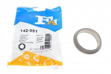 Кольцо выпускной трубы 51x64x19 mm Fischer Automotive One (FA1) 142-951
