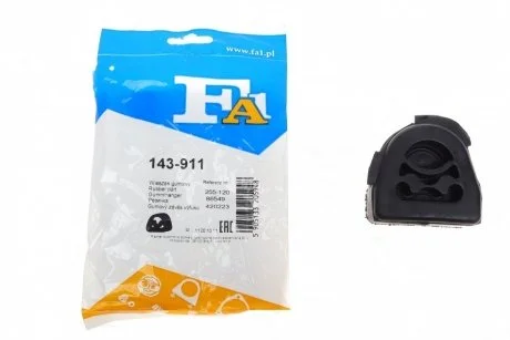 Кронштейн глушителя MERCEDES Fischer Automotive One (FA1) 143-911
