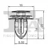 Кліпса кріплення (затискач) Fischer Automotive One (FA1) 21-40035.5 (фото 2)