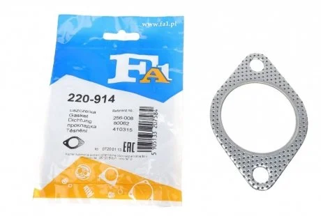 Прокладка глушника RENAULT Fischer Automotive One (FA1) 220-914