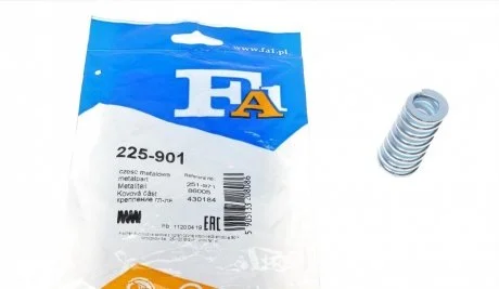 Пружина RENAULT выхл.сист. Fischer Automotive One (FA1) 225-901