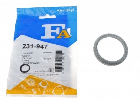 Кольцо уплотнительное глушителя 46х58х8 Fischer Automotive One (FA1) 231-947