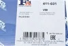 Прокладка колектора випускного Fischer Automotive One (FA1) 411-031 (фото 2)