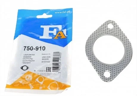 Прокладка выхлопной системы EX Nissan Patrol 2.8TD 97-00 Fischer Automotive One (FA1) 750-910