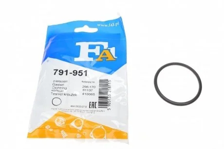 Кольцо уплотнительное HONDA Fischer Automotive One (FA1) 791-951