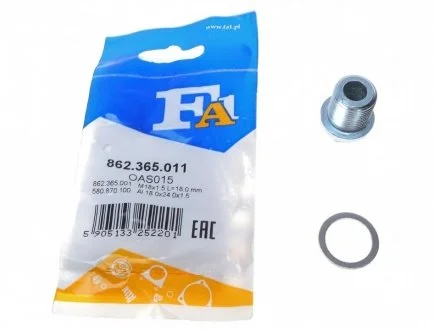 Сливной болт Fischer Automotive One (FA1) 862.365.011