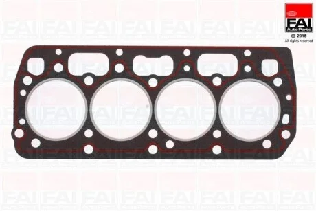 Прокладання ГБЦ головки блоку Skoda Fabia 1.4 AMD / AME Fischer Automotive One (FA1) HG529