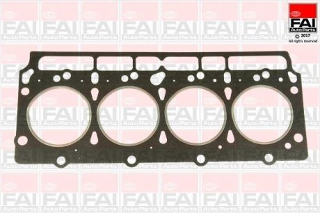 Прокладка ГБЦ головки блока Ford Transit 2,5 D / TD D25N, D25P / 84-91 Fischer Automotive One (FA1) HG530 (фото 1)