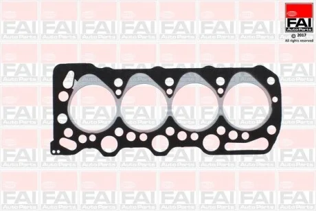 Прокладка ГБЦ головки блока (1,4mm) OPEL CORSA B 1.5D 03.93-09.00 Fischer Automotive One (FA1) HG619A