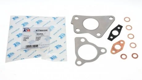 Комплект прокладок турбіни Fischer Automotive One (FA1) KT780020E