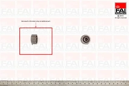 Ролик натяжной ремня ГРМ Ford Fiesta 1,8D / Mondeo 1,8TD 96- Fischer Automotive One (FA1) T6697