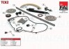 Ремкомплект цепи привода распредвала (с уплотнениями) Opel Astra G / Vectra B / C 2.2 16V / 2.2Dti TCK2