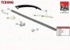 Комплект цепи ГРМ Opel Agila Z10XE / XEP / Astra G / H Z12EX / EXP / Z14XEL / XEP / Combo MK II Z14XEP / Corsa B / C / D Fischer Automotive One (FA1) TCK4NG (фото 1)