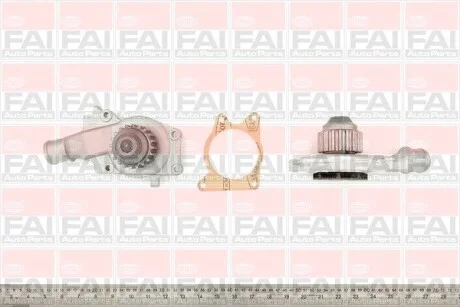 Водяная помпа Chery Amulet / Ford Escort III / IV / V / VI / VII / Fiesta II / III 1.4-1.6 CVH 1986- Fischer Automotive One (FA1) WP2527