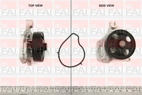 Водяная помпа Mazda 2, 3 1.3 / 1.4 / 1.6 10.03- Fischer Automotive One (FA1) WP6473