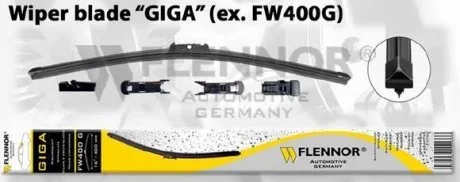 Щетка стеклоочистителя (450 аэро) Flennor FW450G