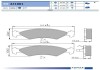 Колодки гальмівні дискові FO 421881