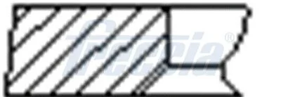 Комплект кілець на поршень FRECCIA FR10-377100