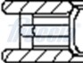 Кільця поршневі VW Golf 1.4 07-/Jetta 1.4TSI 06- FRECCIA FR10-500300 (фото 3)